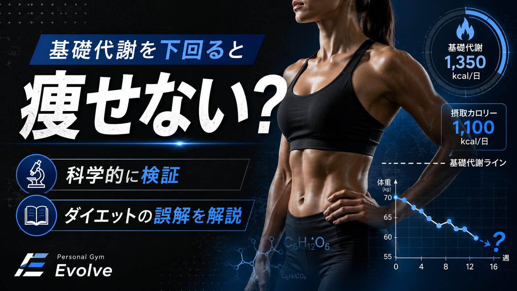 基礎代謝以下のダイエット